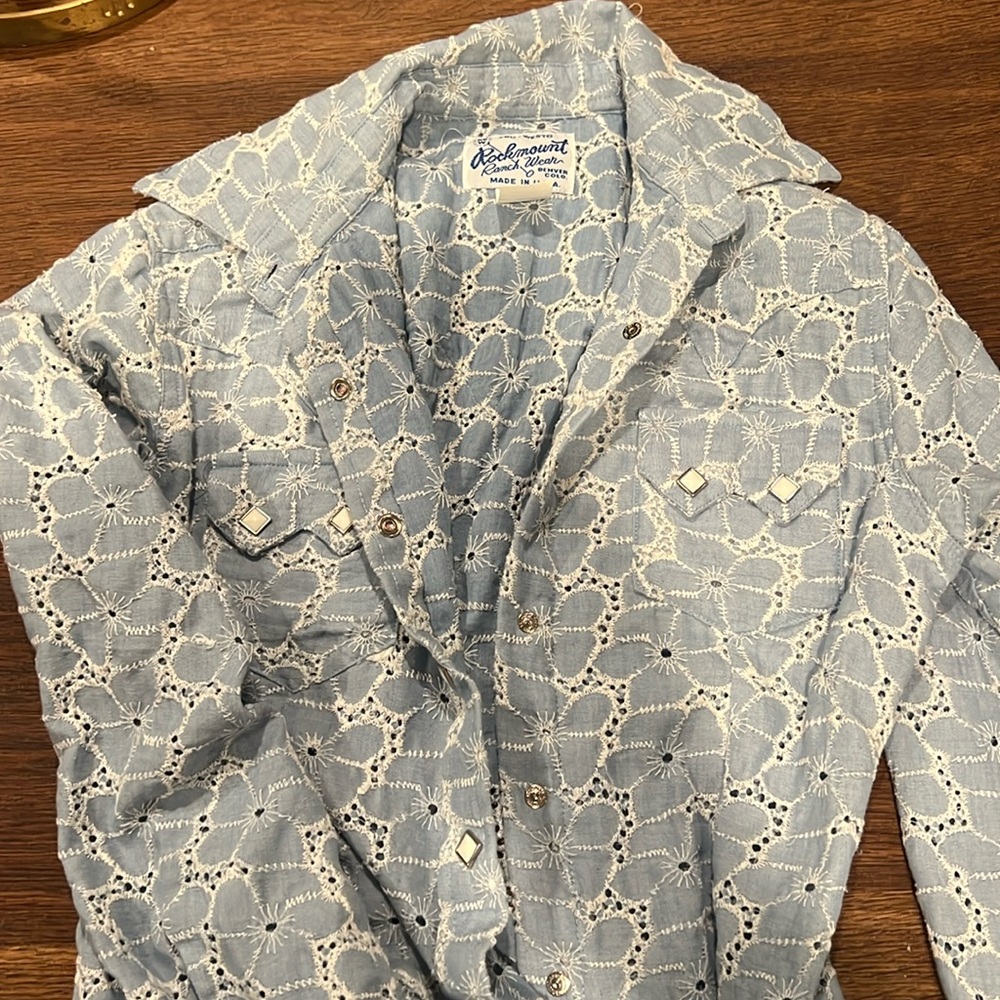 Hard to find Rockmount ranch wear long sleeve. Small.